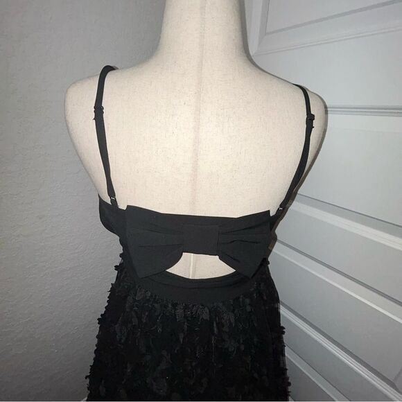 Altar'd State Tulle Organza Floral Applique Party Dress - Picture 4 of 12